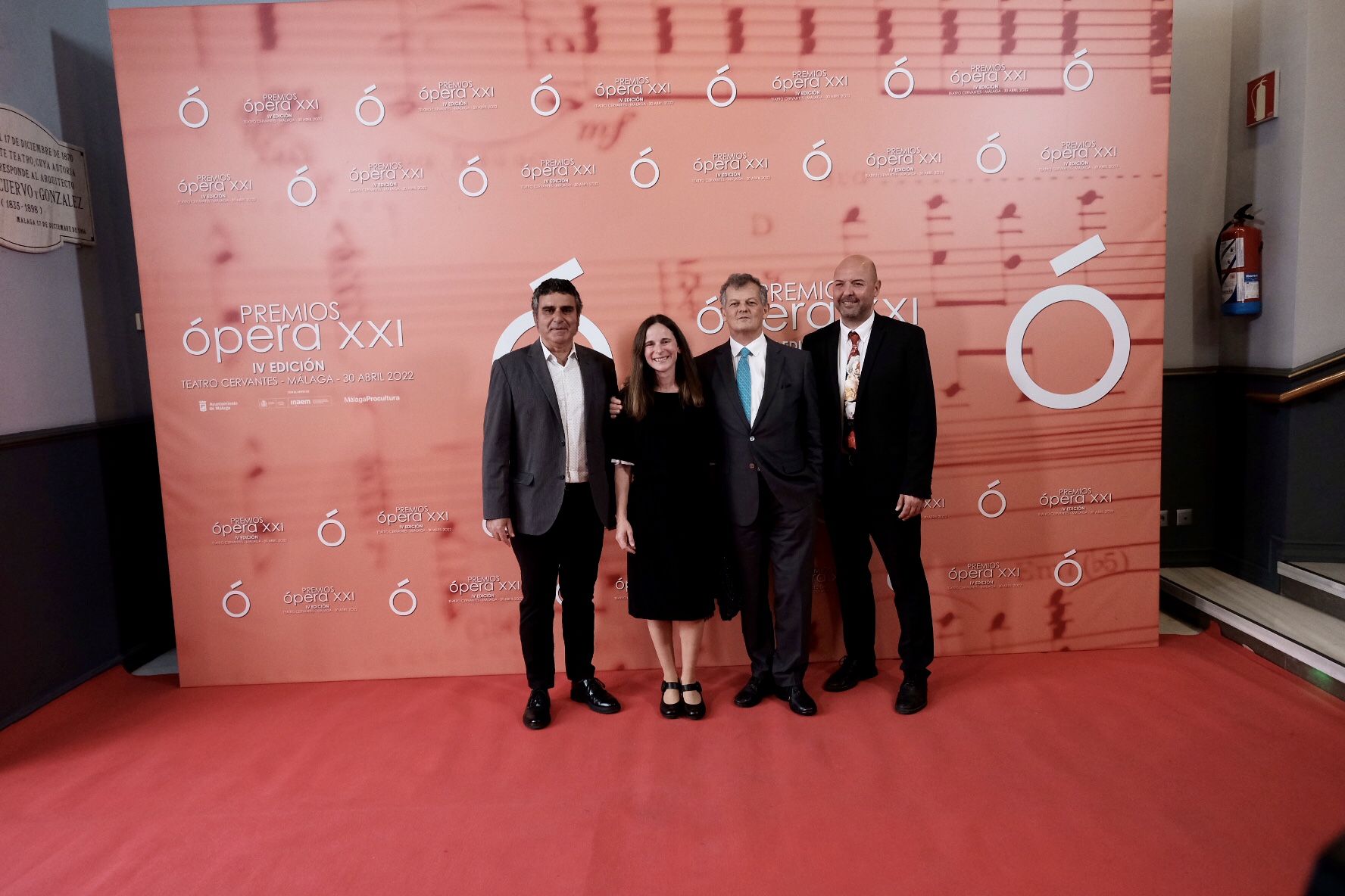 Alfombra roja de los Premios Opera XXI