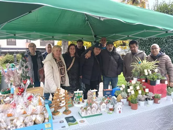 El mercadillo navideño de la Finca Miraflores, una tradición en Noreña