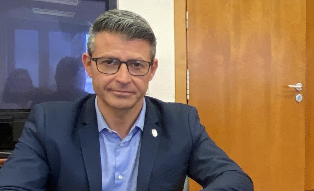 El alcalde de Almussafes, Toni González, en una imagen de archivo.