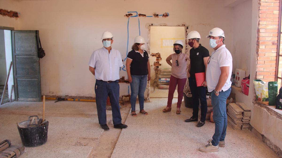 Obras en el Salón Social