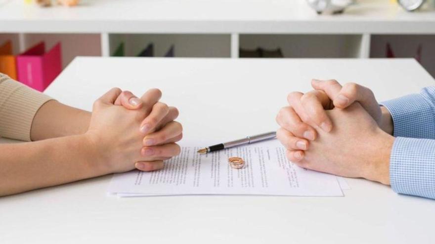Imagen alusiva a un divorcio.