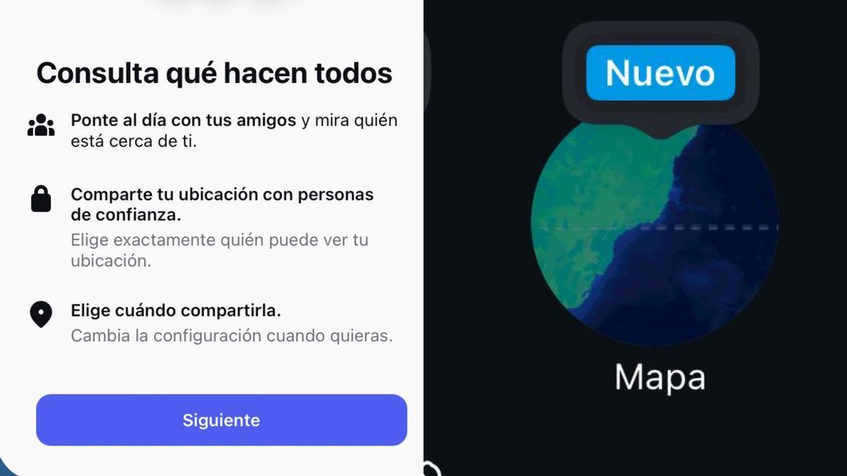 Ubicación en tiempo real en Instagram