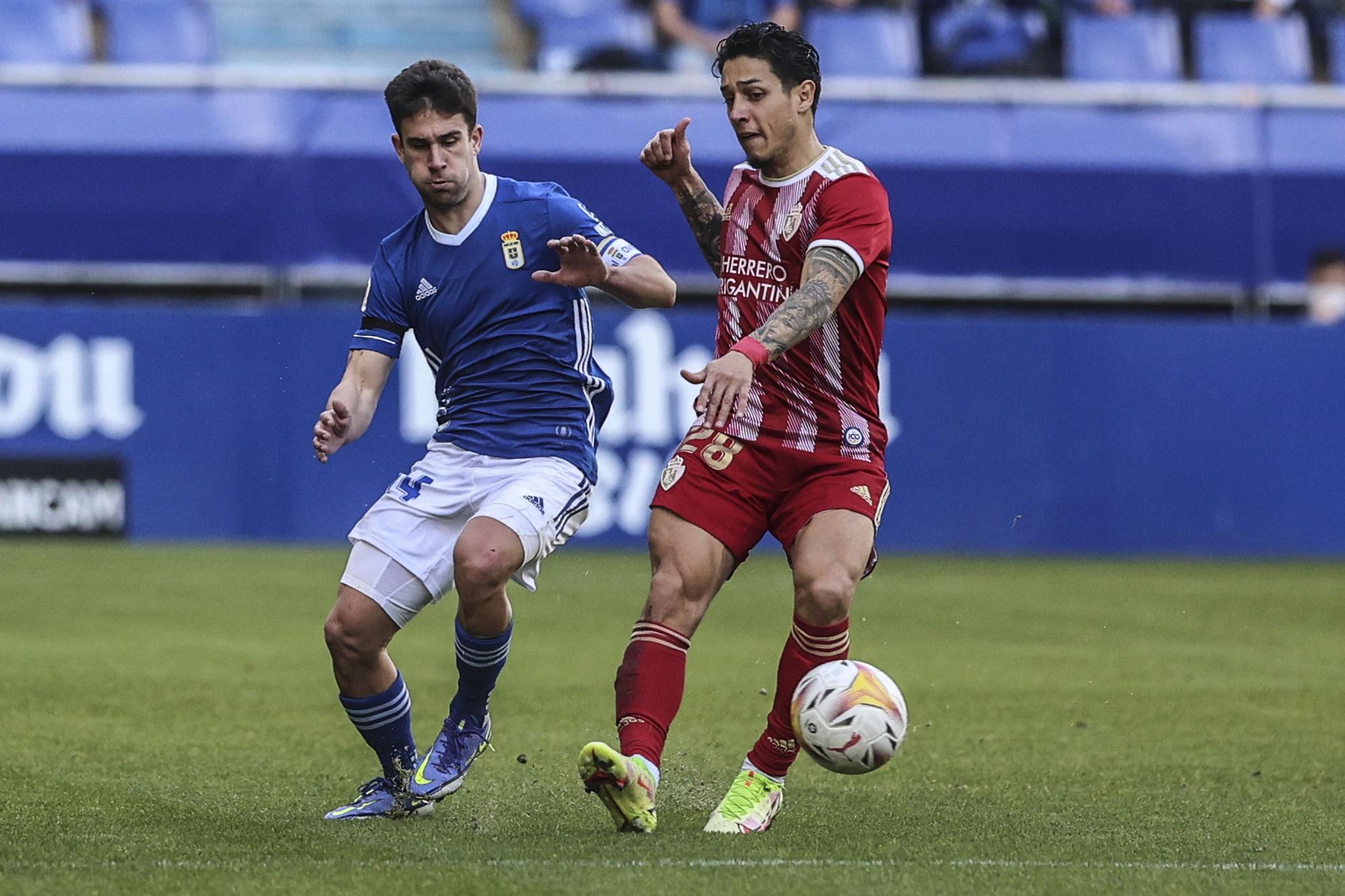 Las mejores imágenes de la victoria del Real Oviedo ante la Ponferradina (2-0)