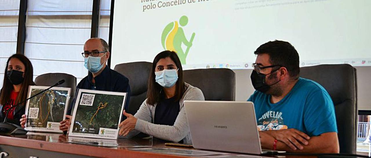 Representantes del bipartito presentando el proyecto.. |  G.N.