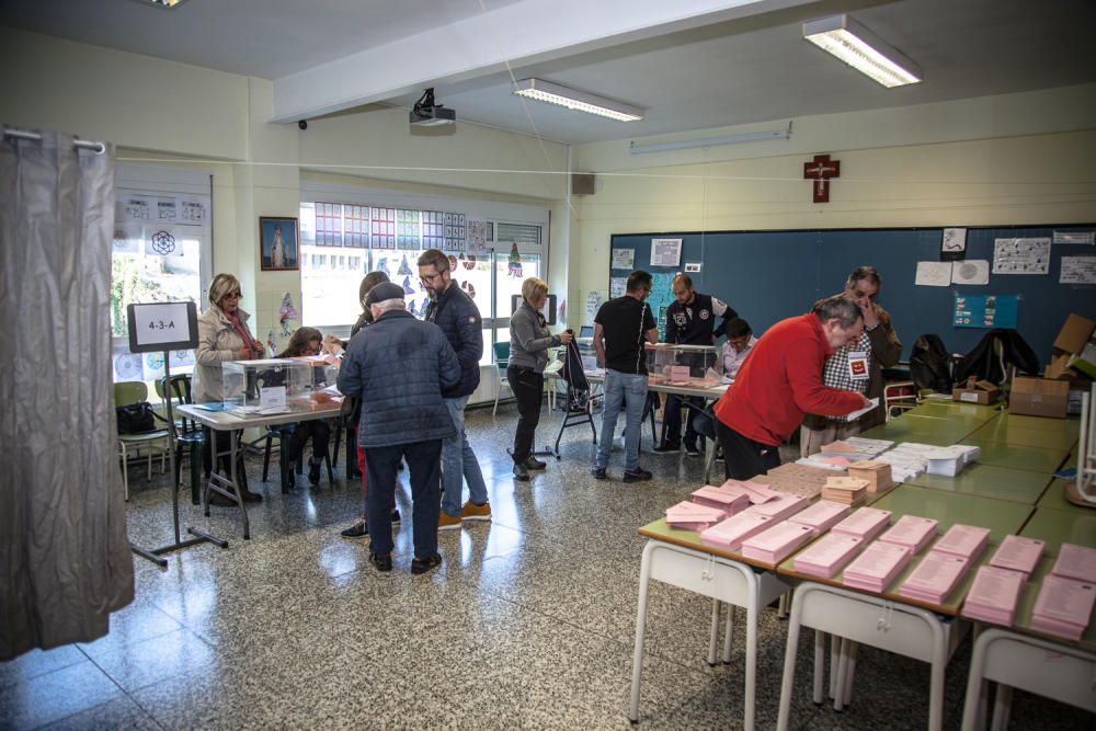 Jornada electoral en l´Alcoià y la Foia