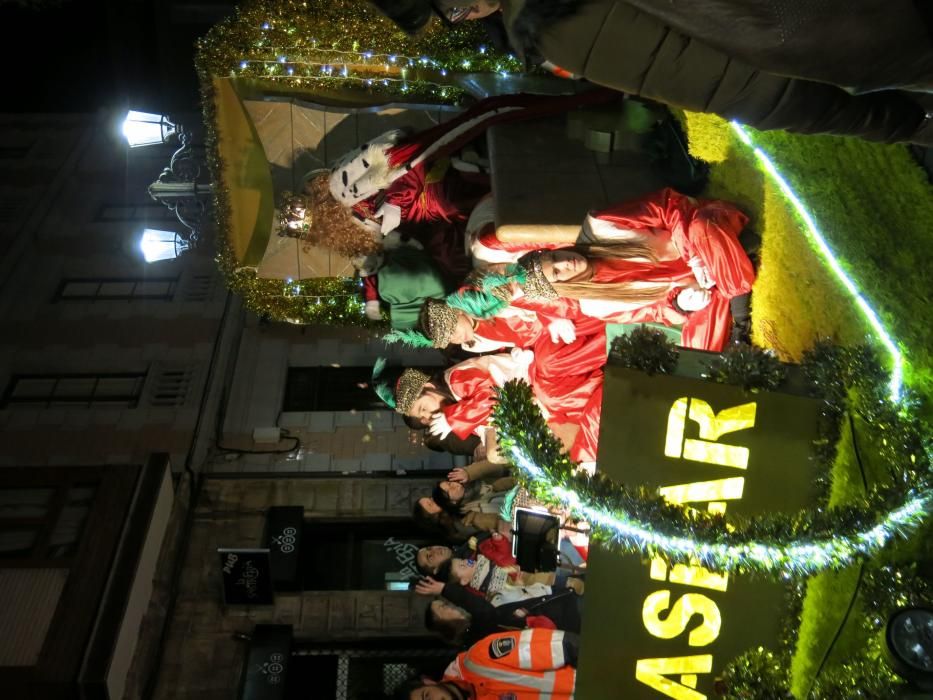 Cabalgata de Reyes en Ribadesella.