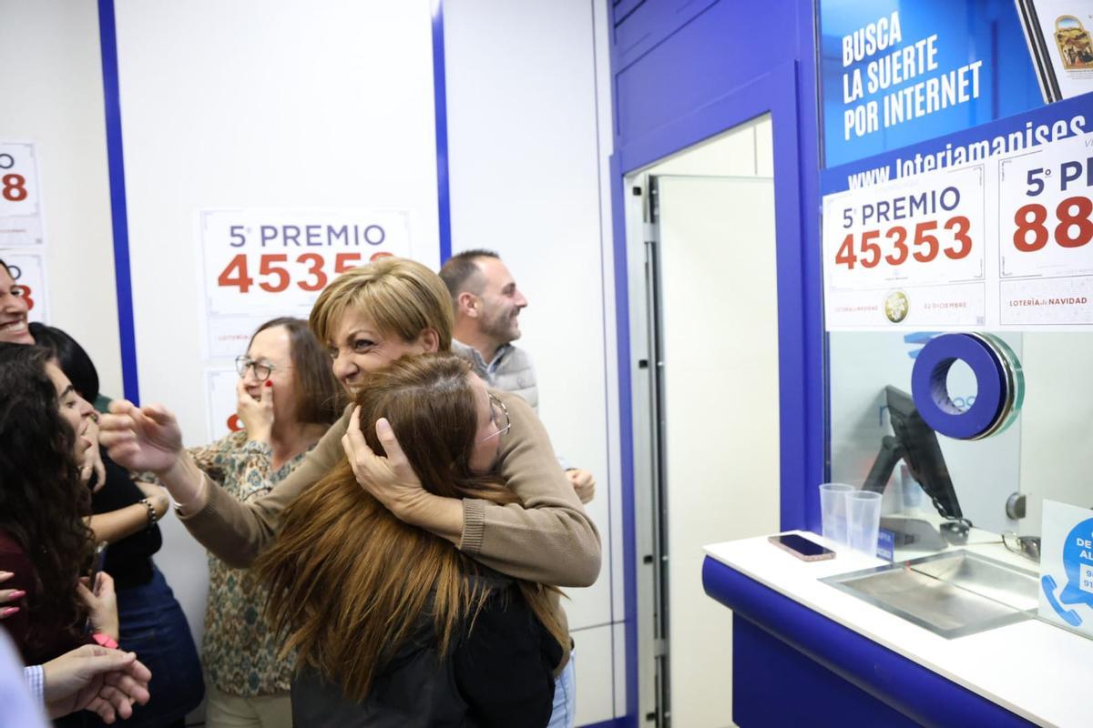 Lotería de Navidad: Manises celebra el segundo premio
