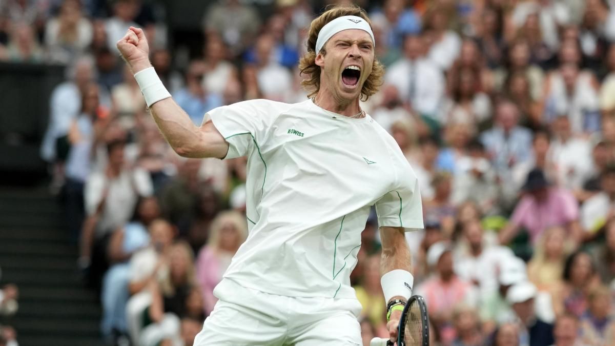 Rublev se vio con posibilidades de llevarse el partido