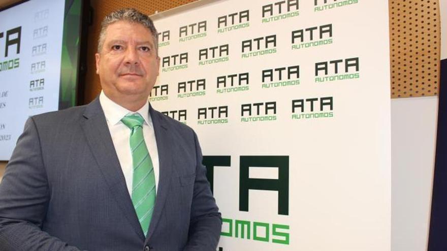 Jorge Serrano, presidente de ATA: «Casi todos los autónomos están en pérdidas o ganan menos»