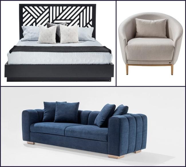 Muebles de la colección 'Rumba' de Adriana Hoyos