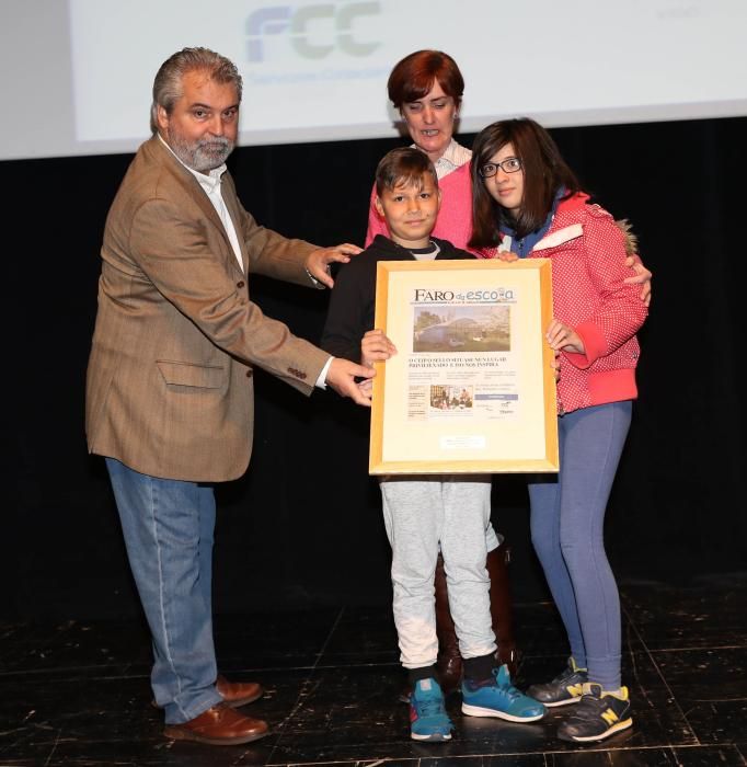 Así fue la entrega de premios de Faro da Escola