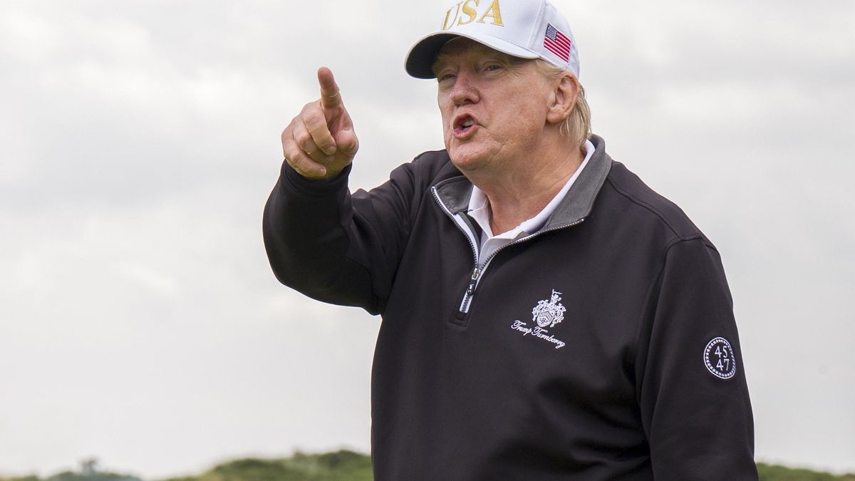 Imagen de archivo del presidente de EEUU, Donald Trump.