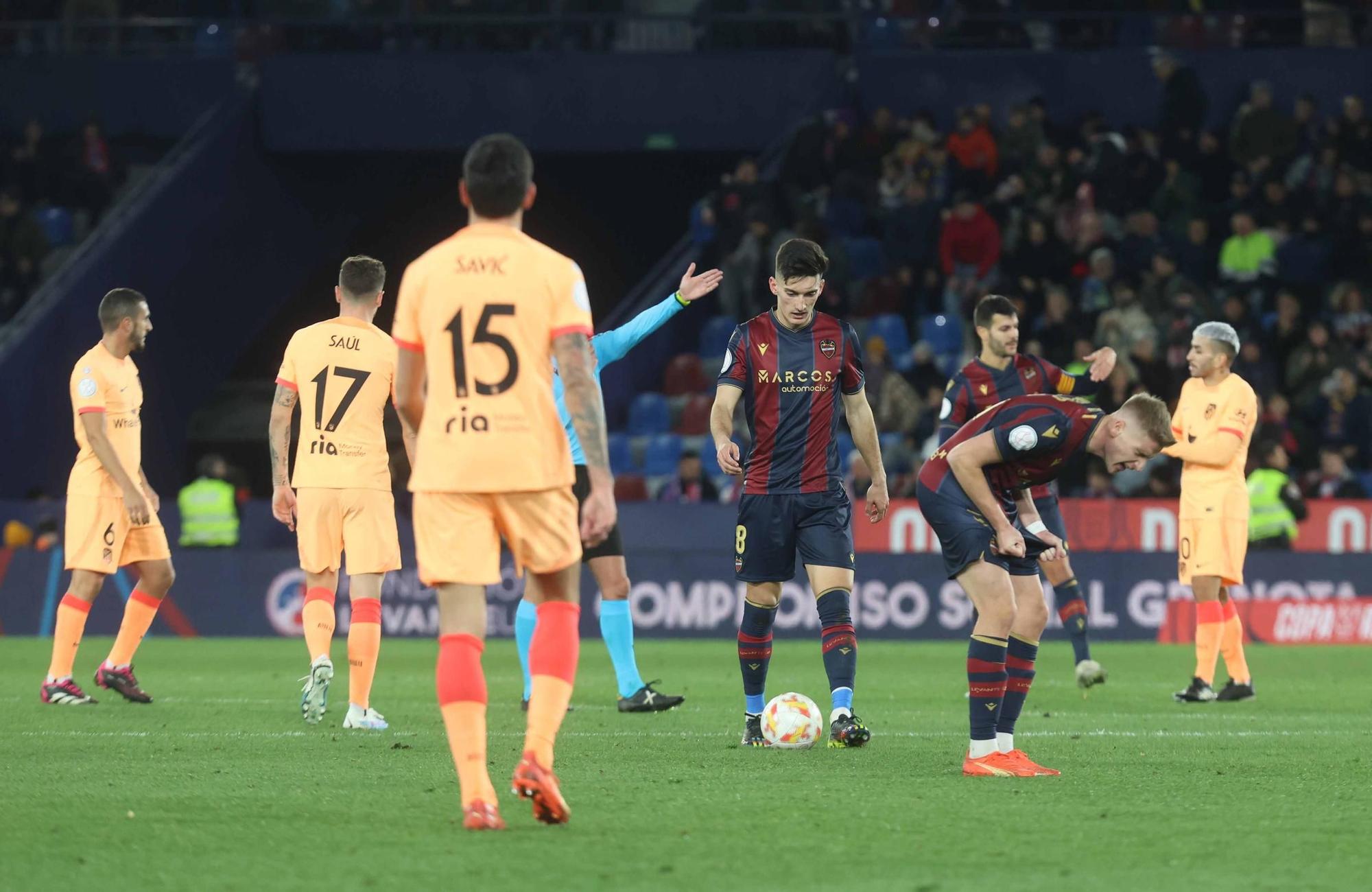 Levante UD - Atlético de Madrid de Copa del Rey