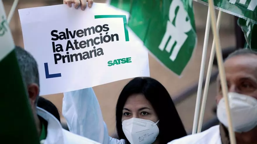 Marcha por la Sanidad Pública en Madrid