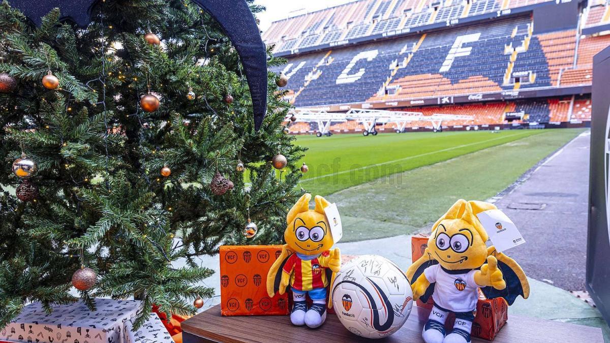 Esta es la propuesta para Navidad del Valencia CF Esta es la propuesta para Navidad del Valencia CF