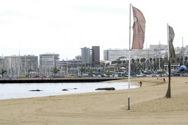 CONTAMINACION EN LA PLAYA DE LAS ALCARAVANERAS