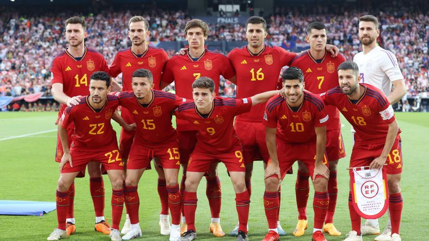 Croacia-España, las mejores imágenes de la final