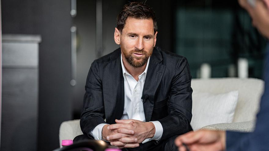 Leo Messi: "No me fui del Barça como imaginaba, como soñaba"