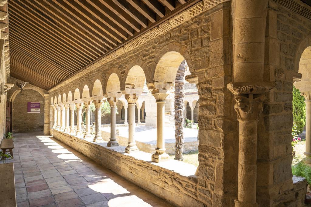 Arquería en Roda de Isábena, Huesca.