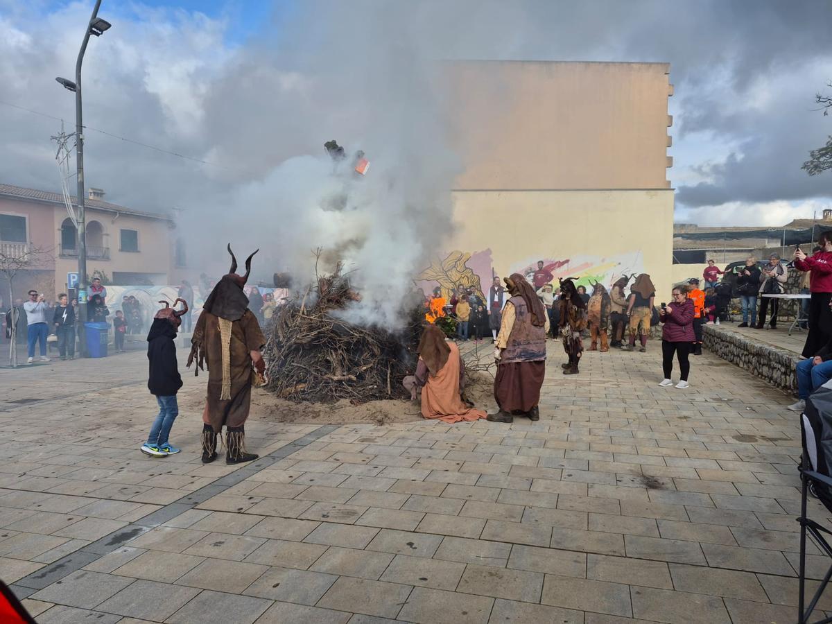 Fogueró en Pòrtol.