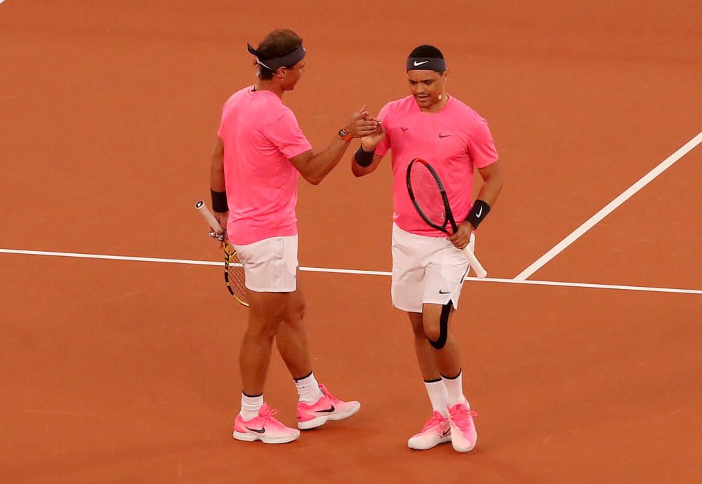 Nadal y Federer baten el récord mundial de público en Sudáfrica