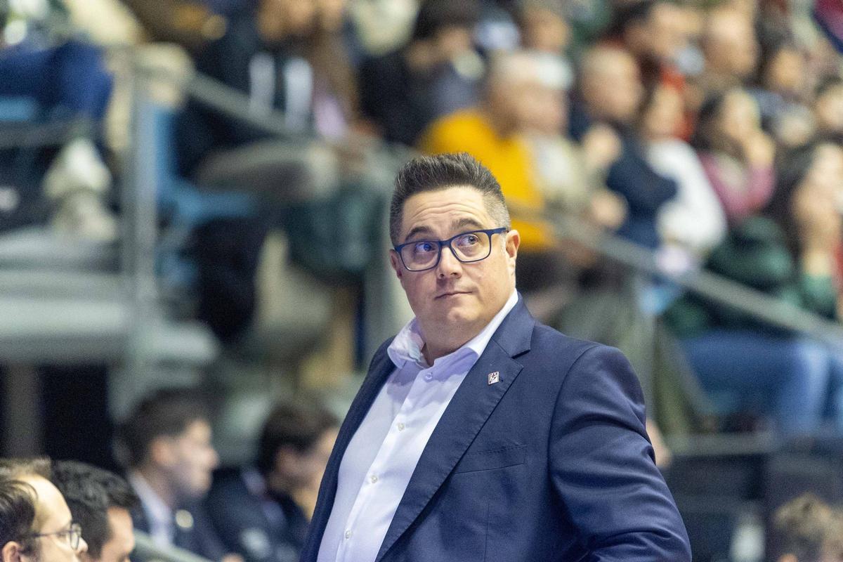Diego Epifanio, entrenador del Obradoiro