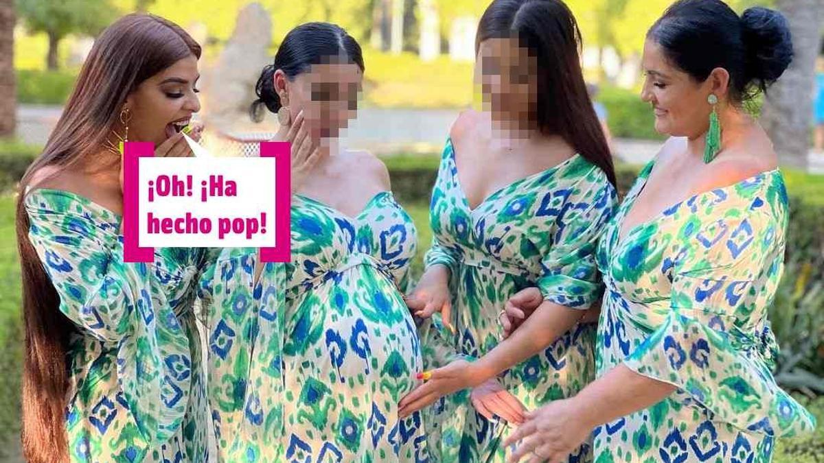 Rebe Jimenez, Susi, Graciela y su madre Marisol de los Gipsy Kings enseñan el embarazo de Susi