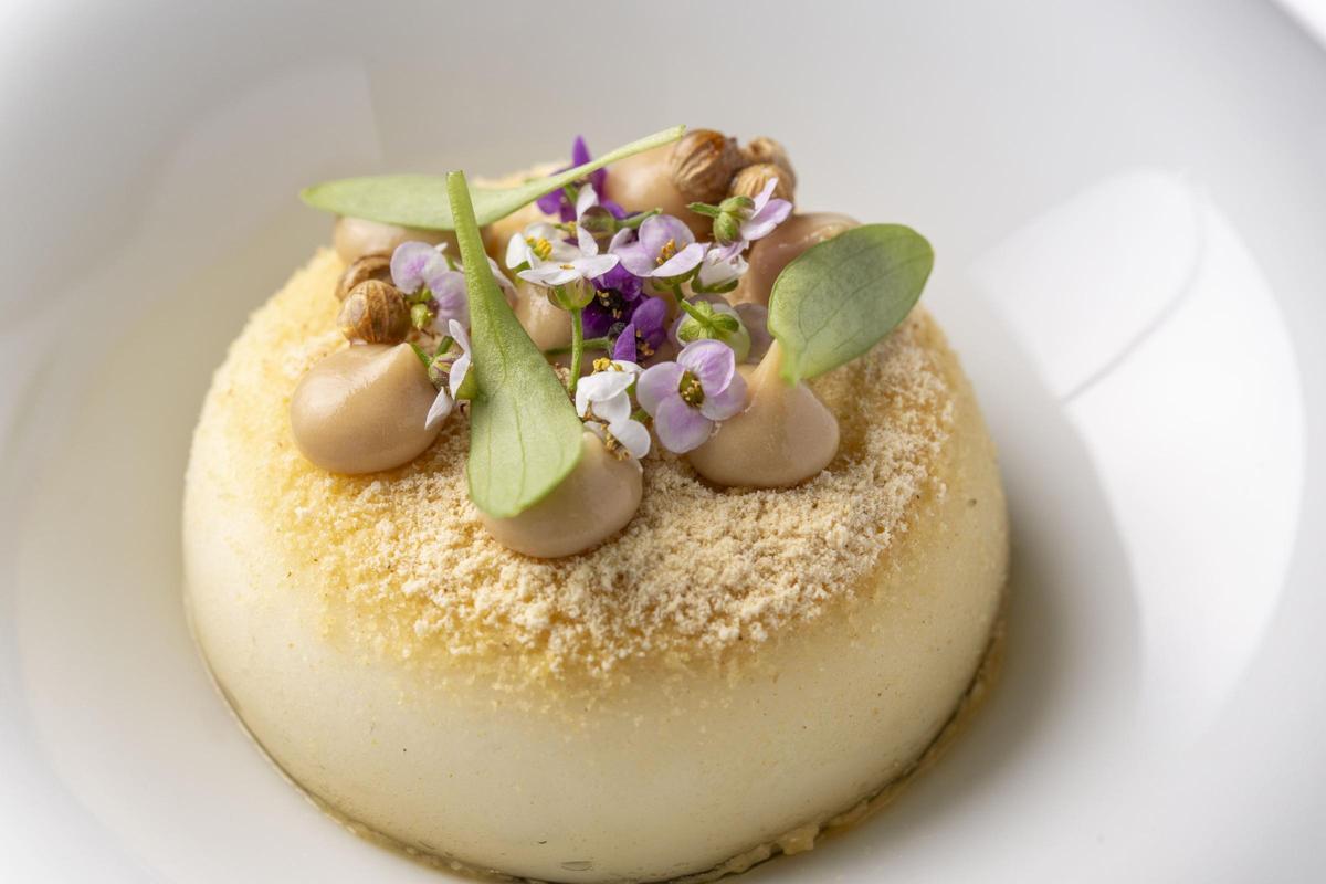Cheesecake de berenjena.