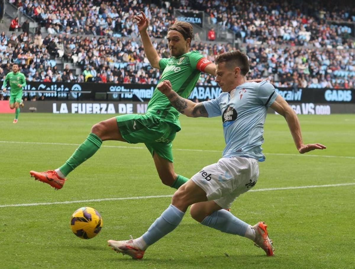 El Celta-Leganés, en imágenes
