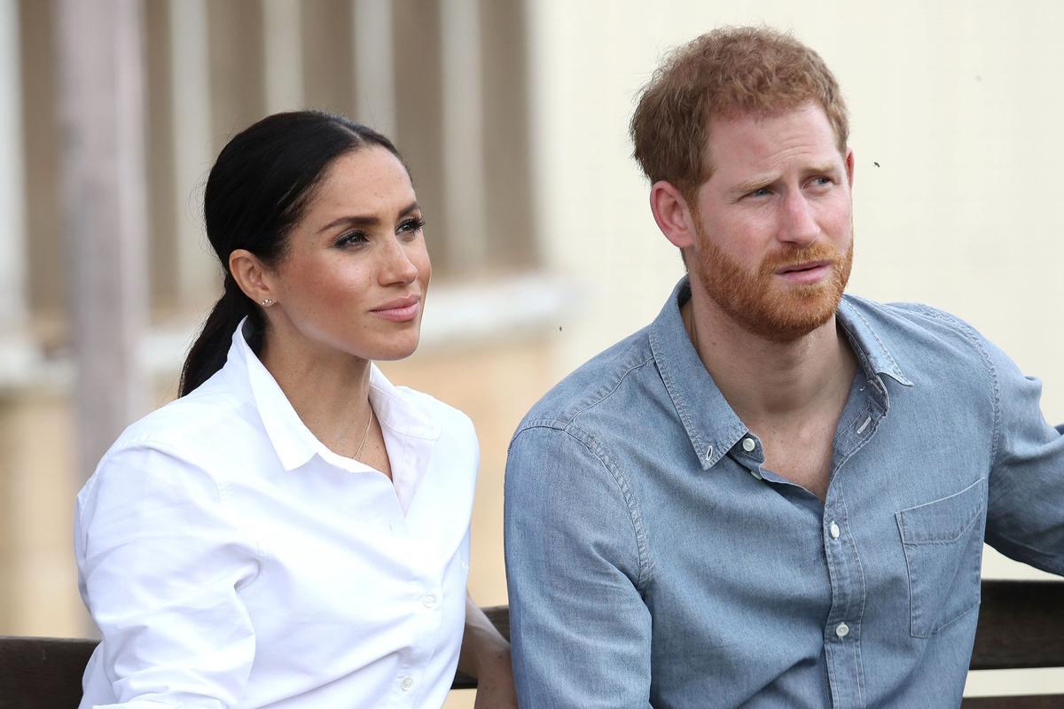 Harry y Meghan, en una entrevista.