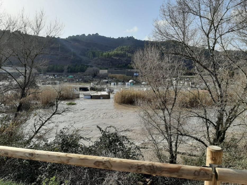 L'efecte del temporal a Sallent