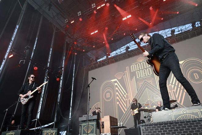 Actuación de Mando Diao y ambiente en el Warm Up (II)