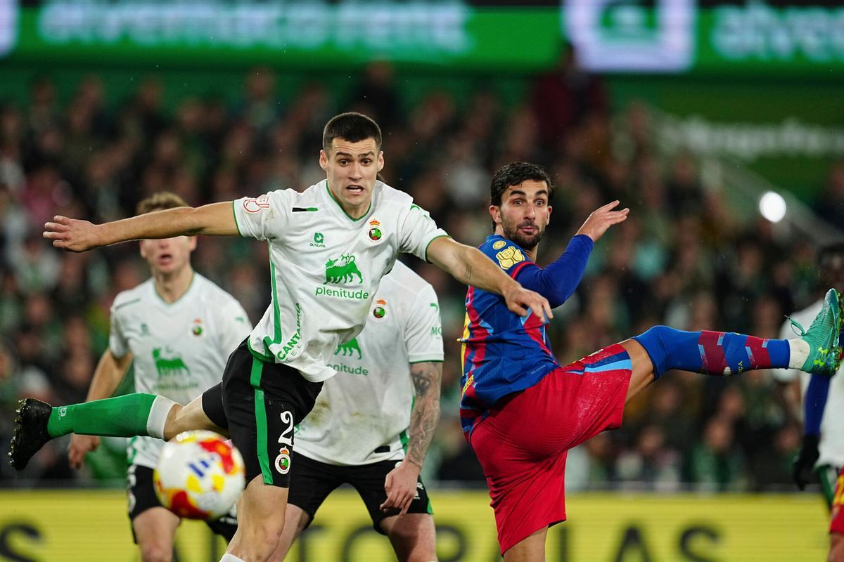 Copa del Rey: Racing de Santander - Barcelona, en imágenes.