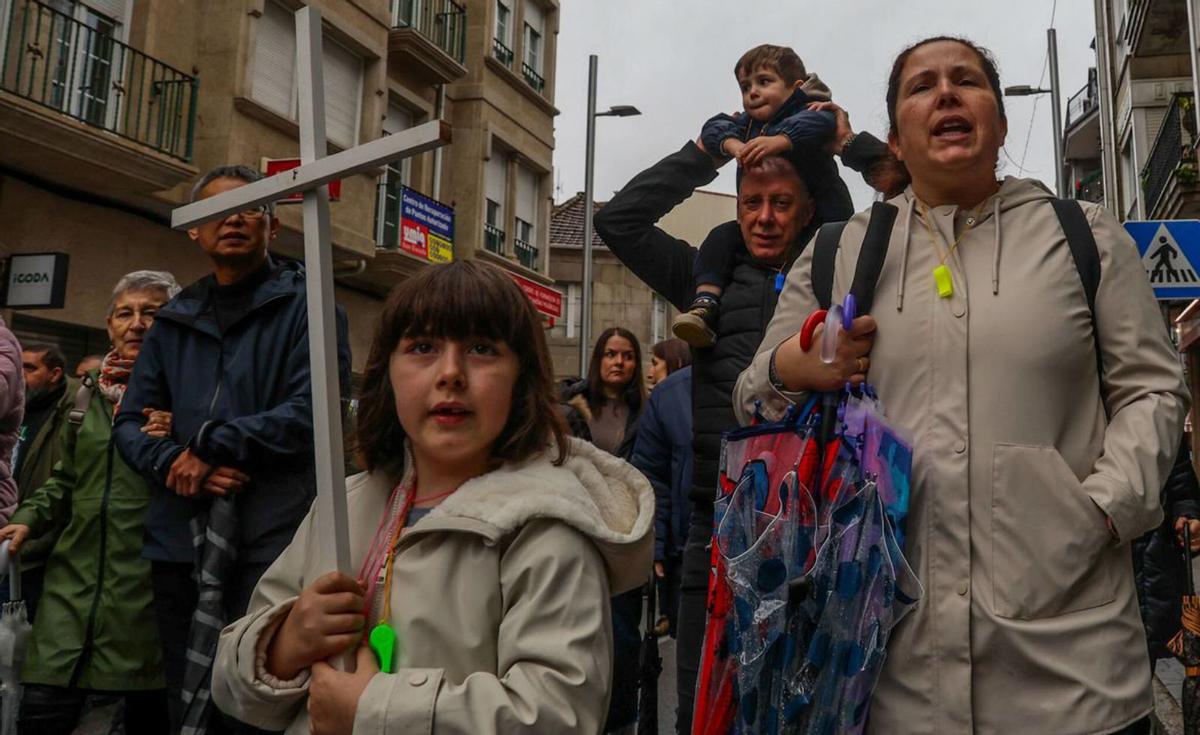 Acudieron familias
enteras.  |  Iñaki Abella