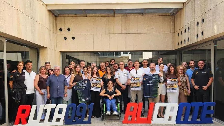 La carrera “Ruta 091” destinará su recaudación a la Asociación de Espina Bífida de Alicante