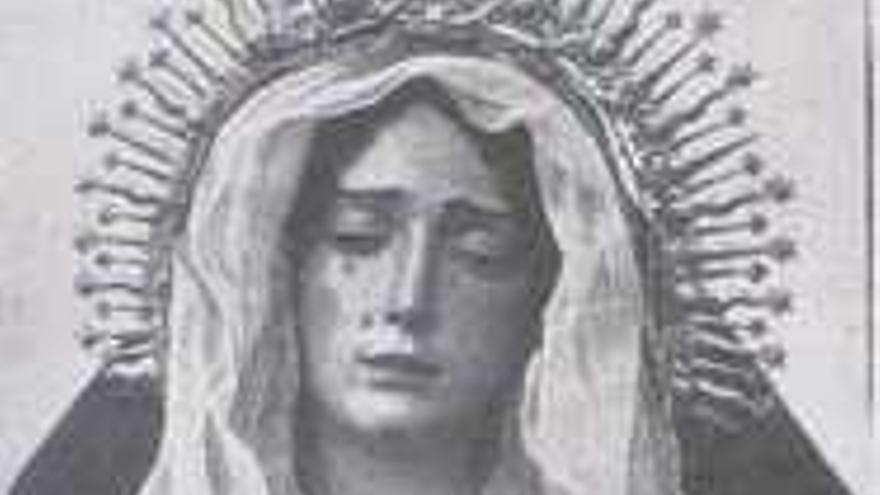 La nueva talla de la Virgen del Mayor Dolor.