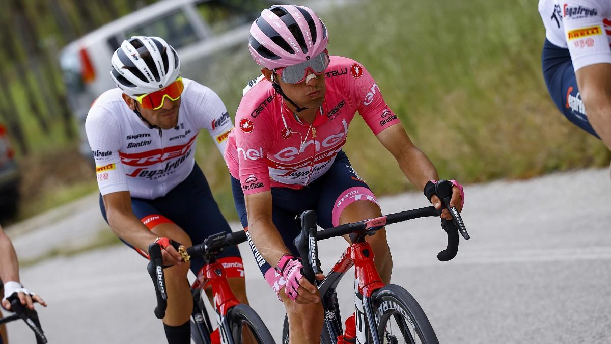 Juanpe López, durante la séptima etapa del Giro