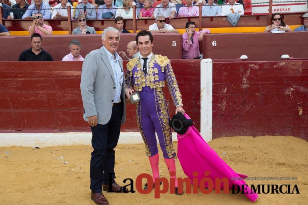 Ambiente en la Condomina durante la novillada de l