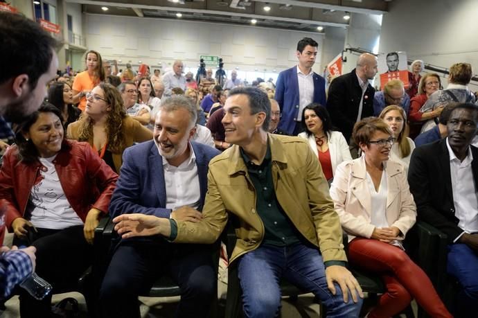 Las Palmas de Gran Canaria. Mitin de Pedro Sánchez  | 14/04/2019 | Fotógrafo: José Carlos Guerra