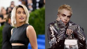 Paris Jackson (izquierda) y Cara Delevingne.