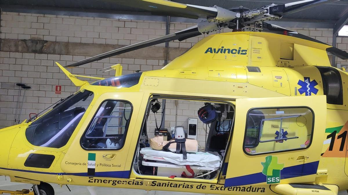 Helicóptero del SES