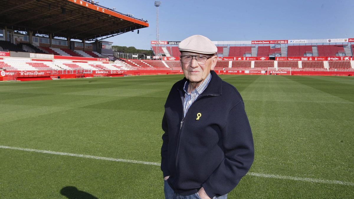 Josep Ribera, en una imatge del 2018 a Montilivi