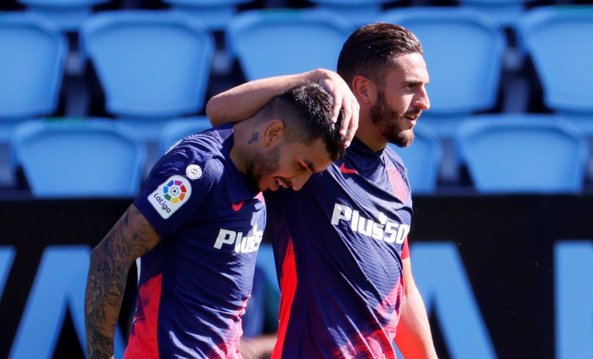 El Celta-Atlético, en imágenes