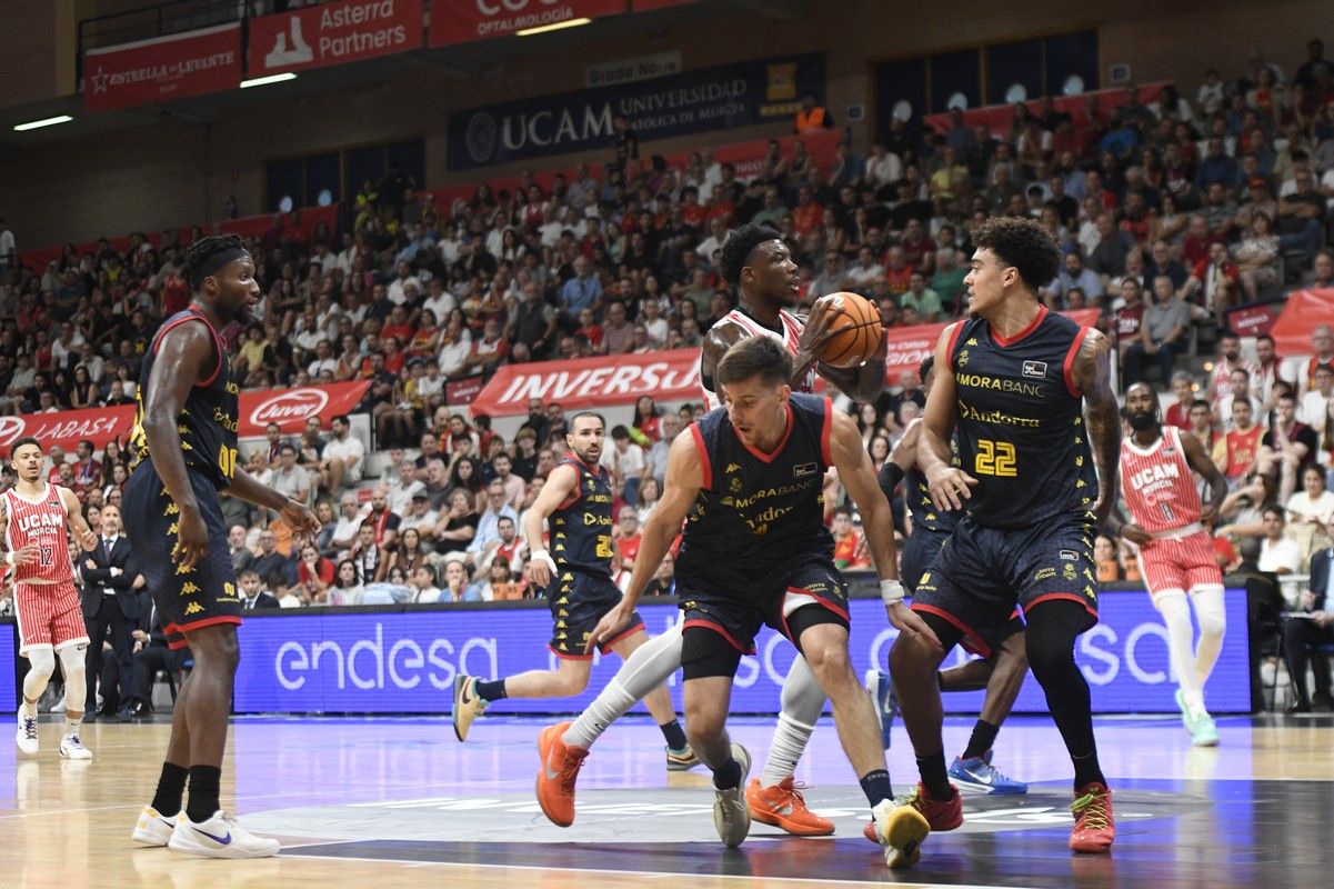 La aplastante victoria del UCAM Murcia ante el Andorra, en imágenes