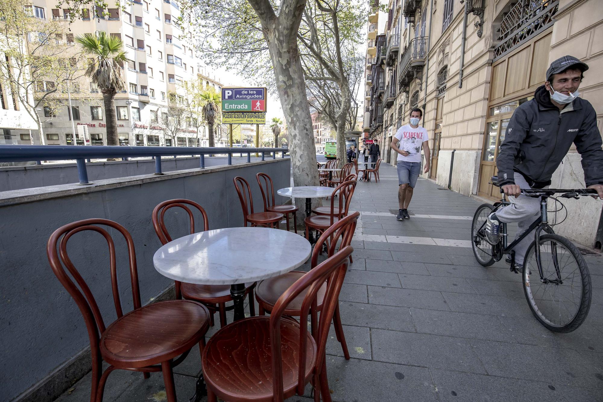 Can Joan de s’Aigo tiene nueva terraza