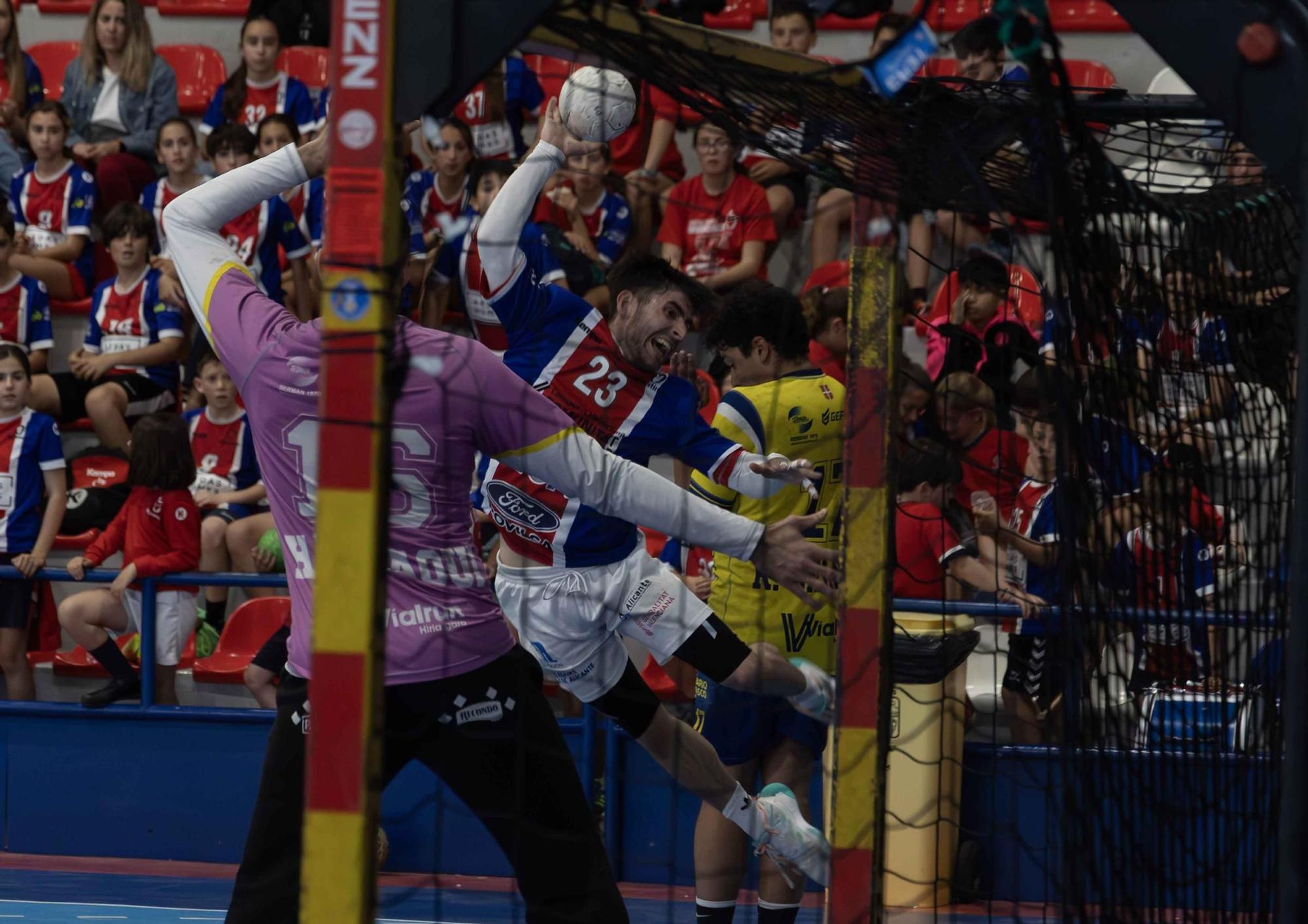 Balonmano Agustinos de Alicante cae en la Copa ante el Bidasoa de Irún