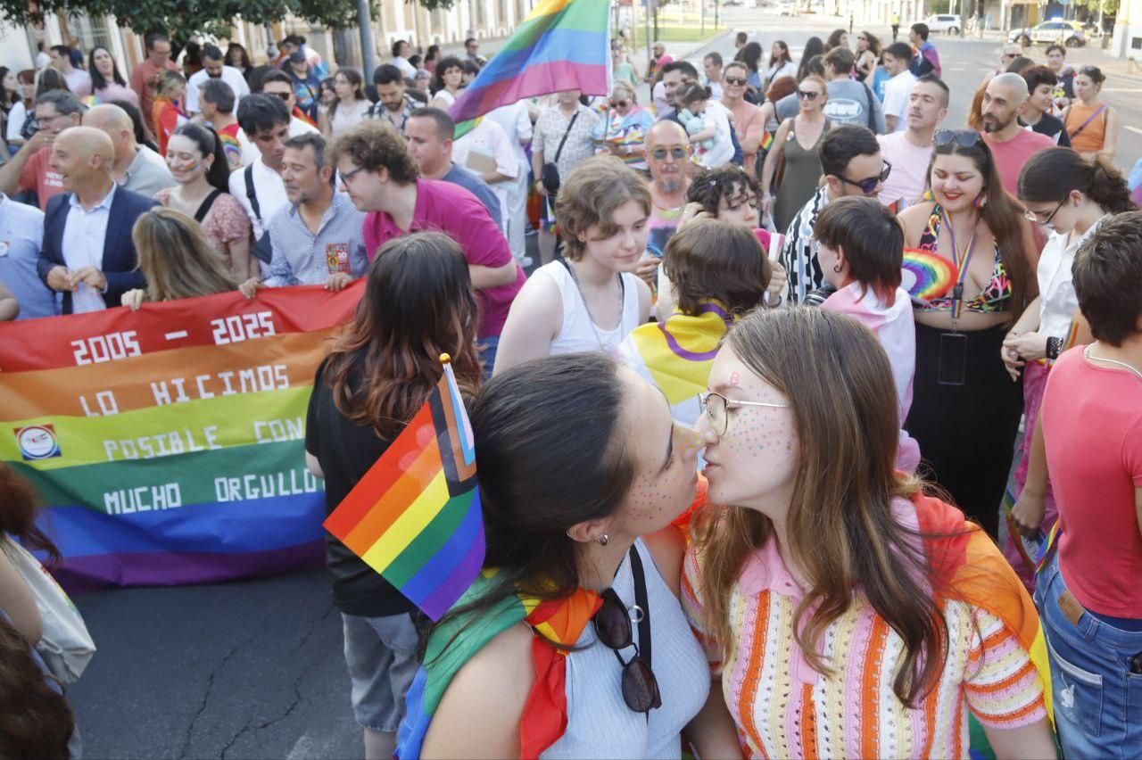 La marcha del colectivo LGTBI por Córdoba