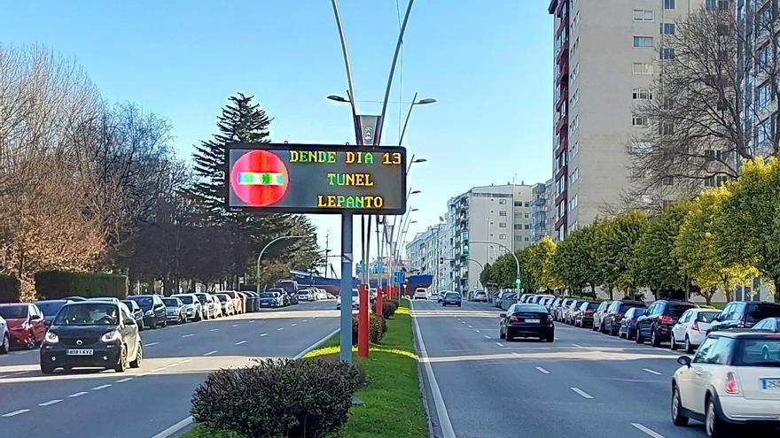 Semana de cortes de tráfico en Vigo: Lepanto, túneles de Beiramar, García Barbón y AP-9