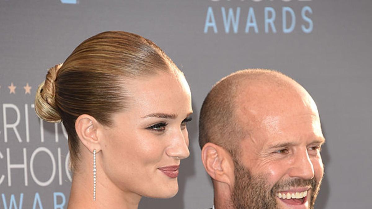 Rosie Huntington-Whiteley y Jason Statham esperan su primer hijo