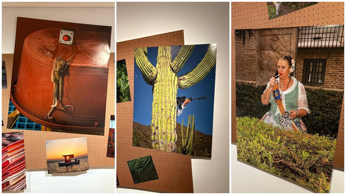 Algunas de las imágenes de 'Apoteosis now', la exposición de Cristina de Middel en el IVAM.